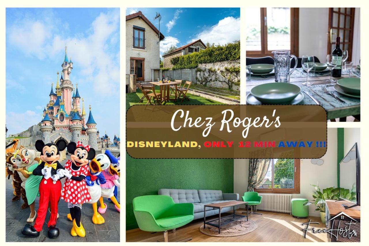 ConchesChez Roger'S 12Min Disneyland Maison Individuelle 70M2别墅 外观 照片